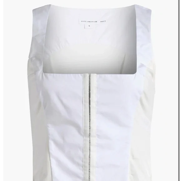 Good American White Poplin Corset - Picture 4 of 15